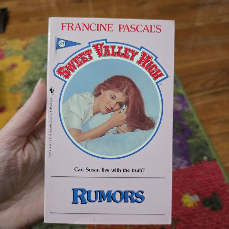 Sweet Valley High #37: Rumors