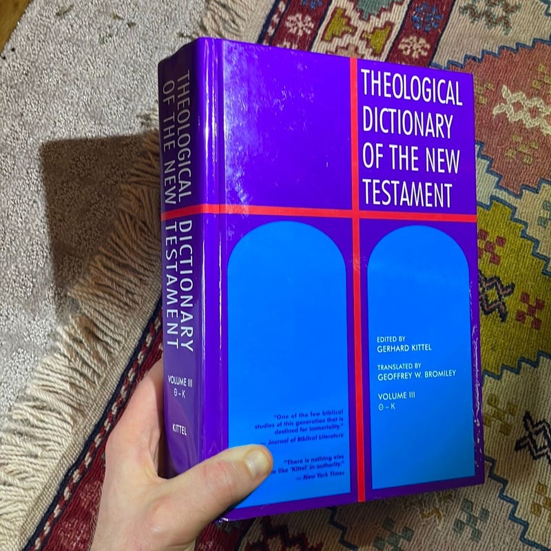 (Message Me) Theological Dictionary of the New Testament