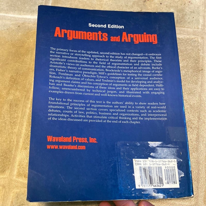 Arguments and Arguing