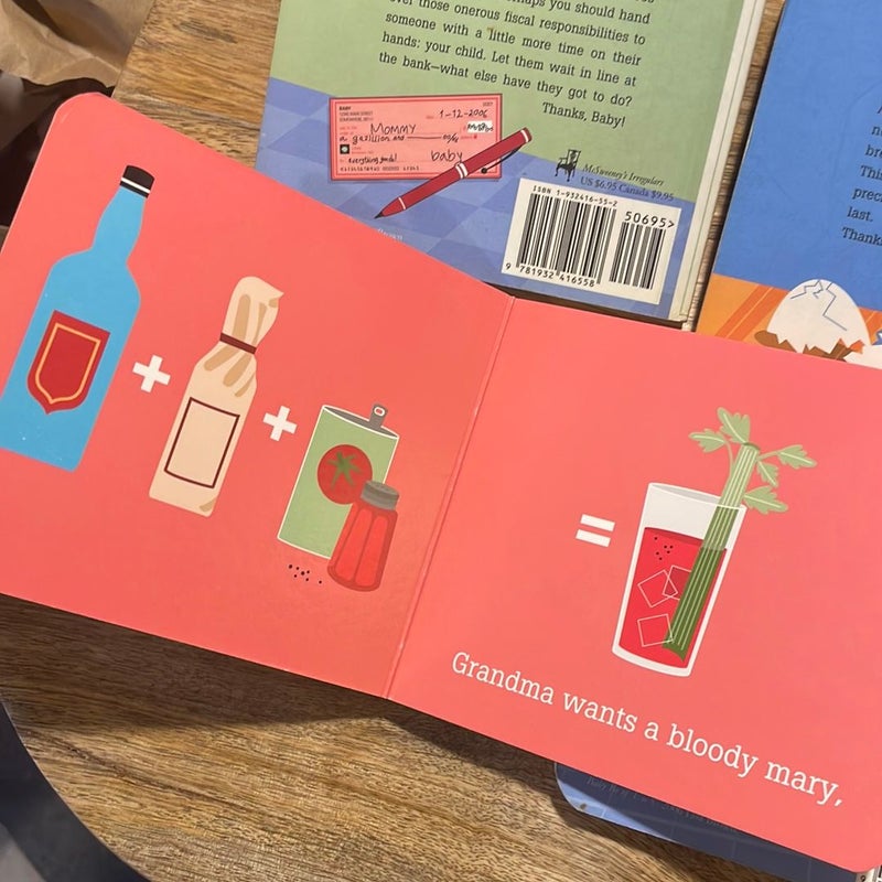 Baby, Mix Me a Drink (4 board book set)