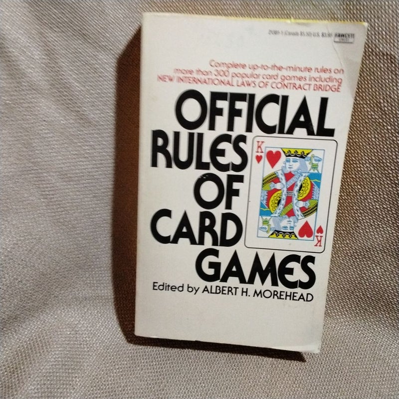 Official Rules of Card Games