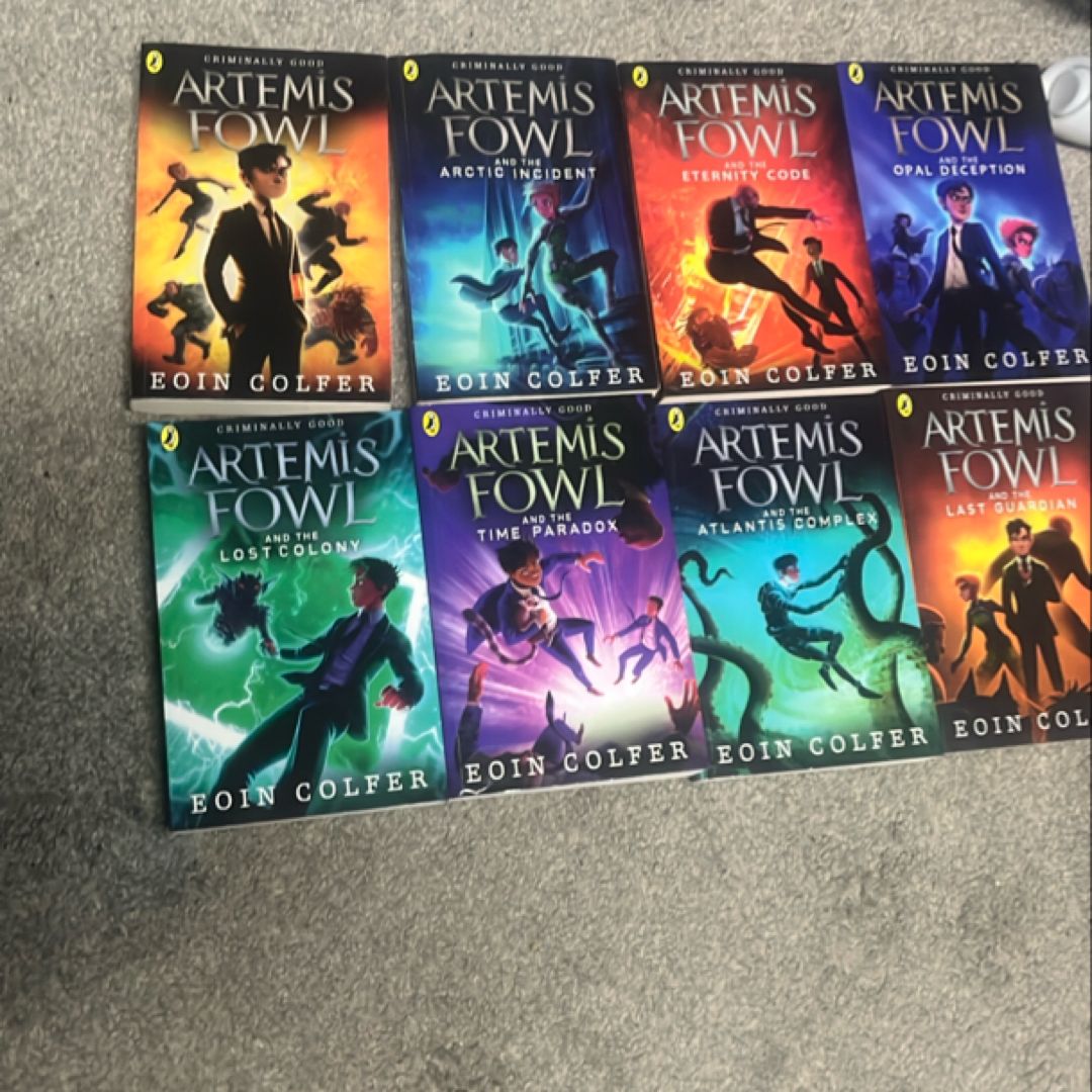 Eoin Colfer Artemis Fowl Series 8 Books Collection Set Brand New Cover