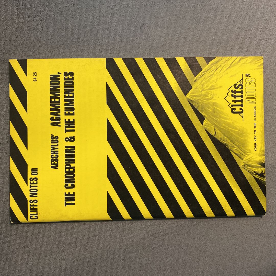 Agamemnon Agamemnon, the Choephori and the Eumenides