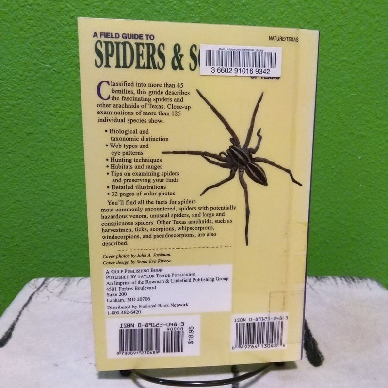 A Field Guide to Spiders & Scorpions of Texas