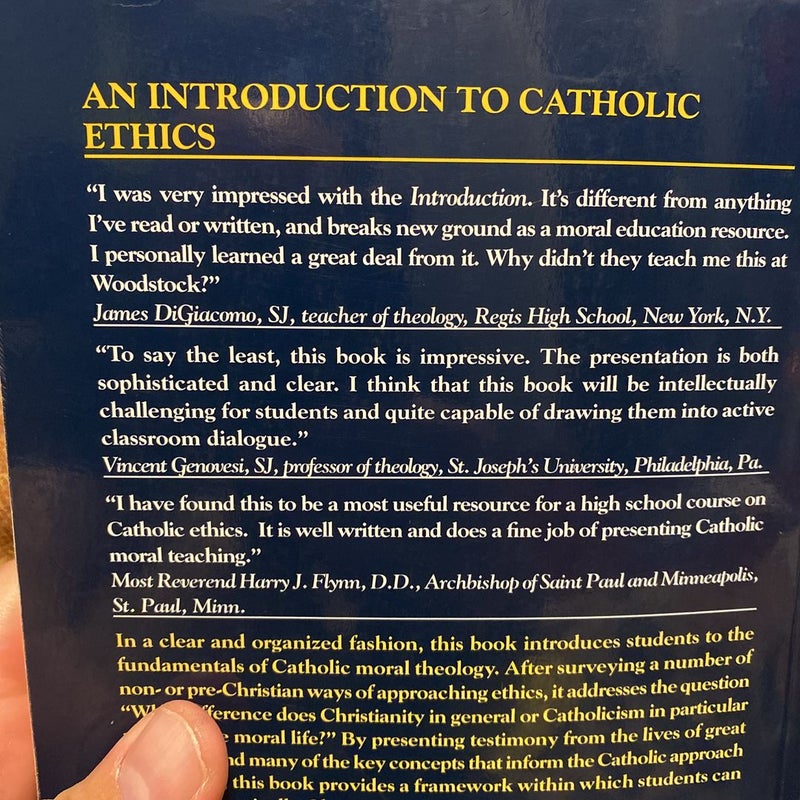 An Introduction to Catholic Ethics 