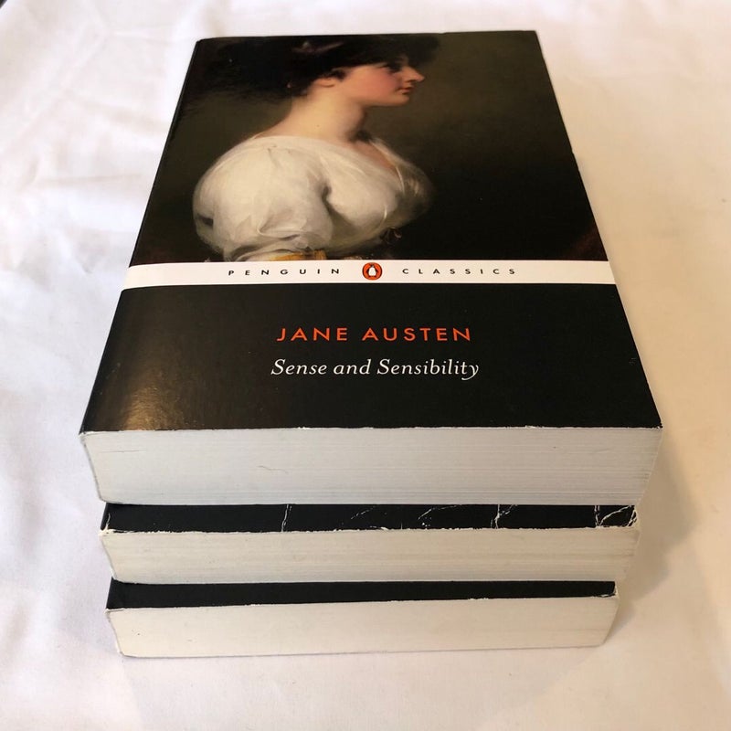 Jane Austen Bundle: Emma, Pride and Prejudice, Sense and Sensibility 