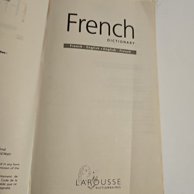 Larousse Pocket French-English/English-French Dictionary