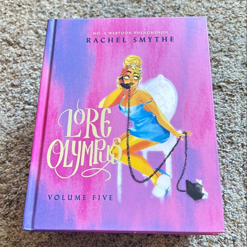 Lore Olympus volumes 1-6