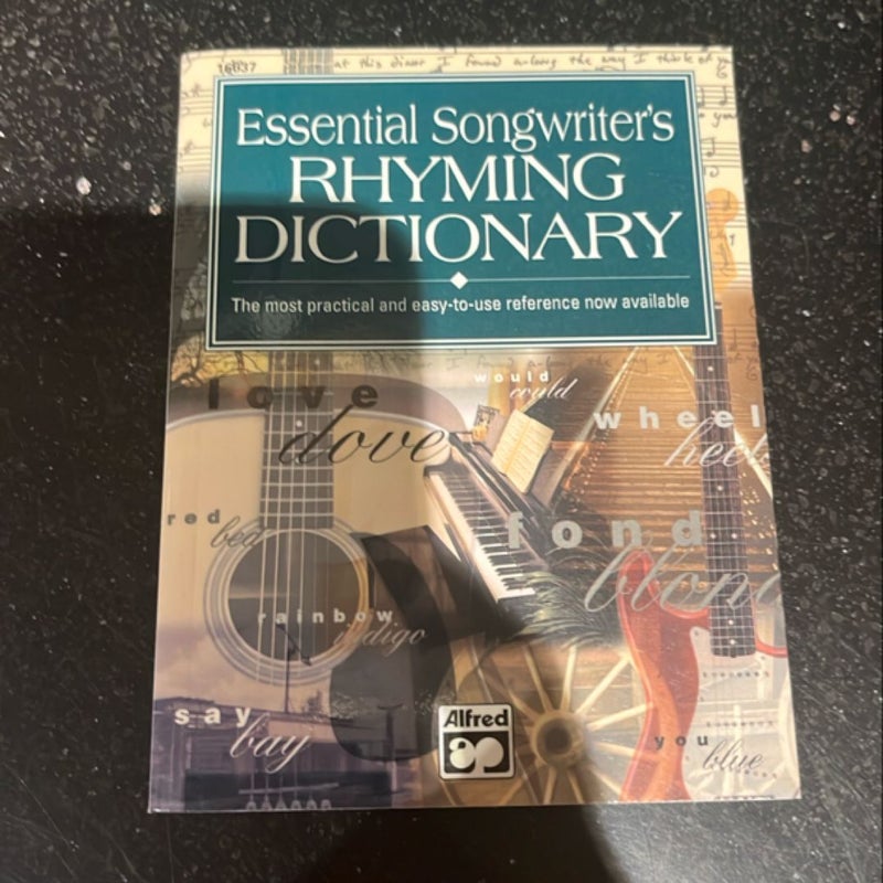 Essential Songwriter's Rhyming Dictionary