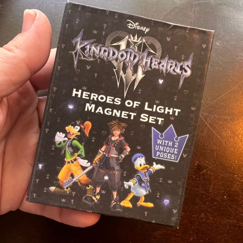 Kingdom Hearts Heroes of Light Magnet Set