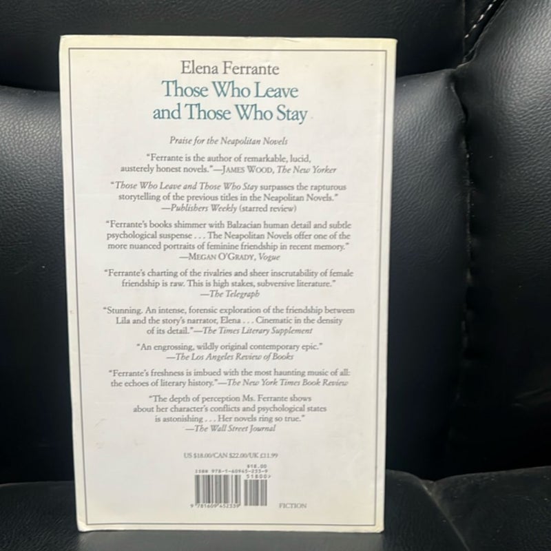 Those Who Leave and Those Who Stay