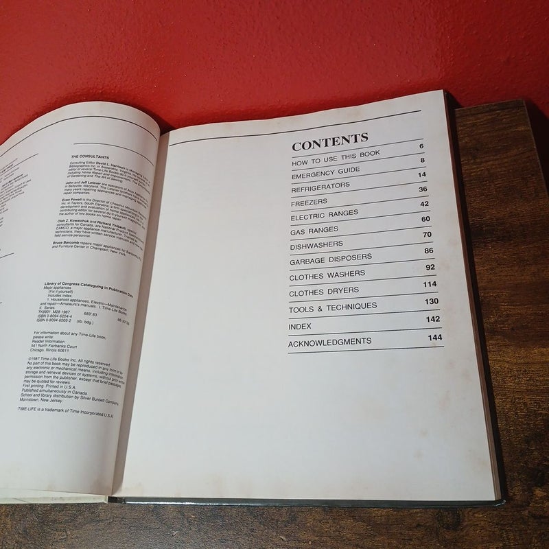 Major Appliances (Fix-It-Yourself) - Repair, Hardcover  