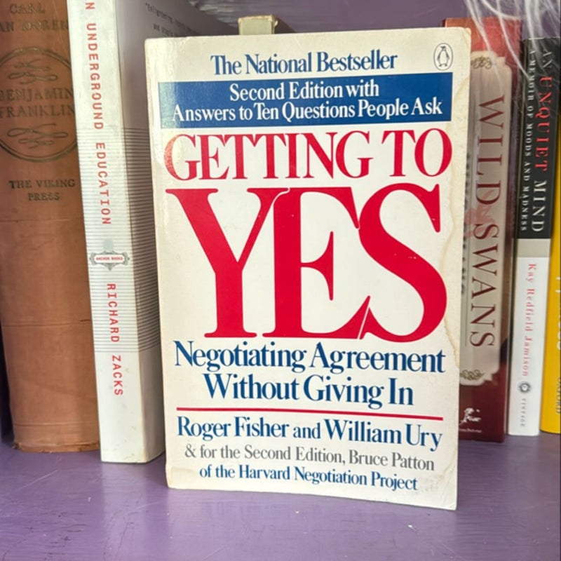 Getting to Yes