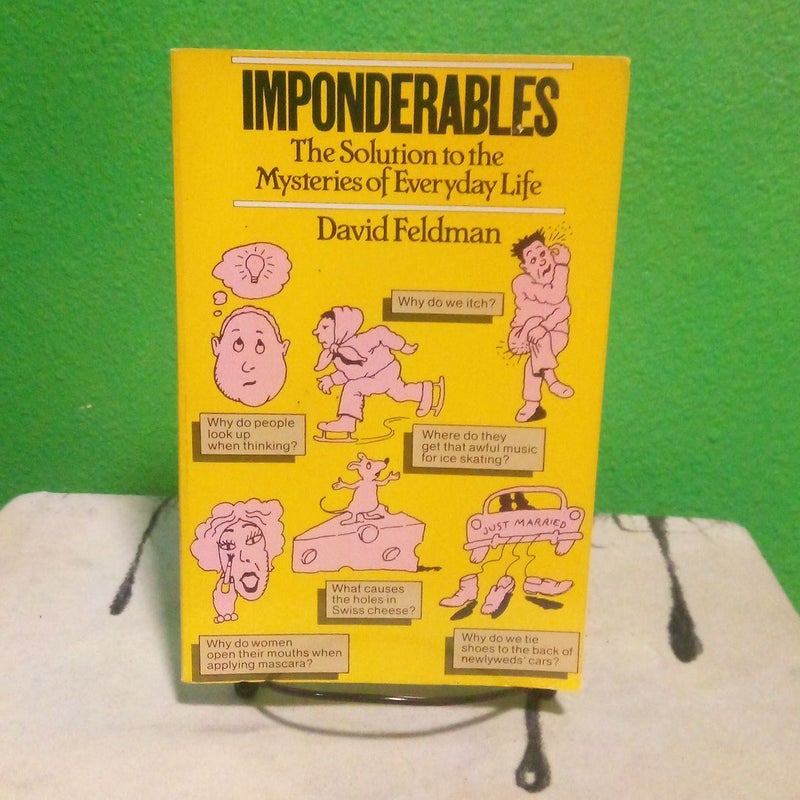 Imponderables - First Quill Edition