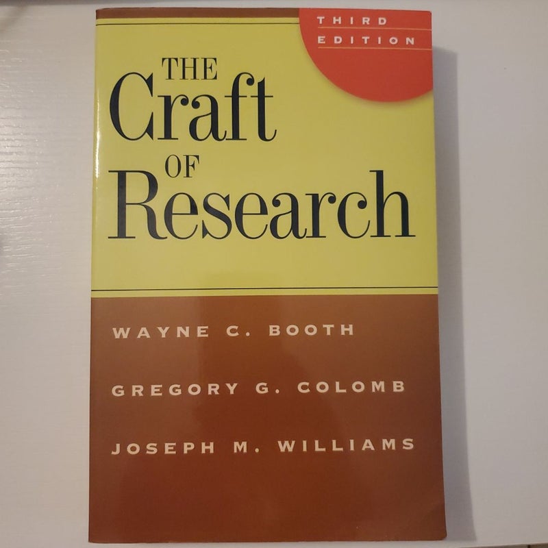 The Craft of Research