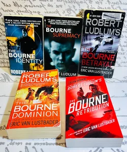 Lot of 5 Jason Bourne Books