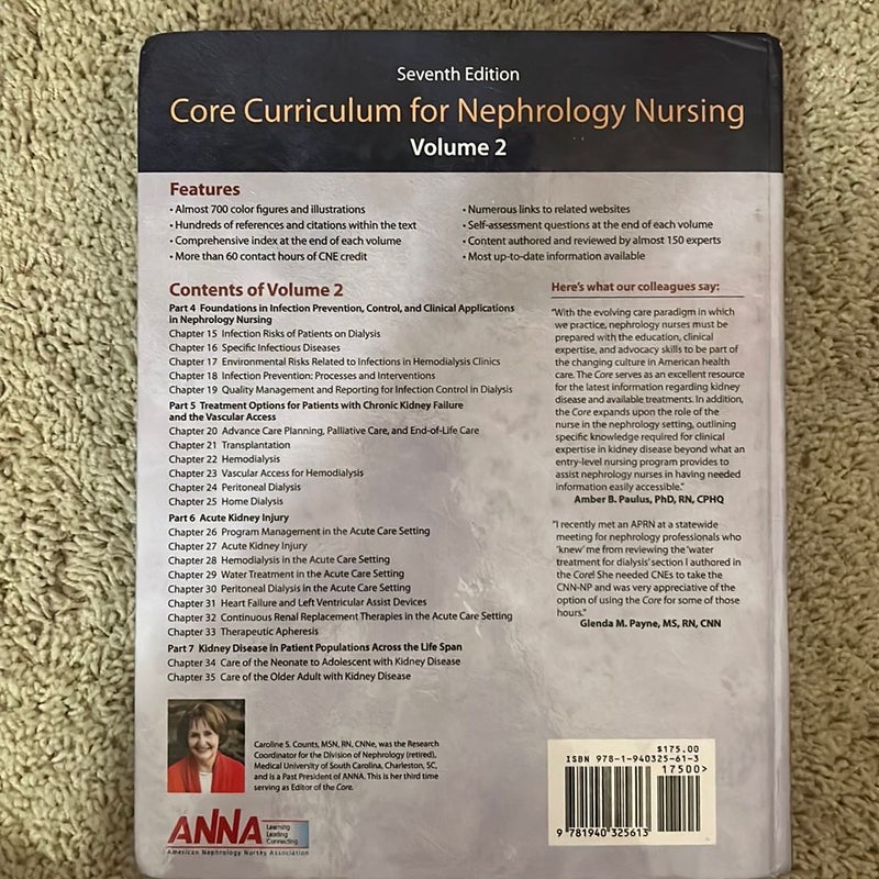 Core Curriculum for Nephrology Nursing