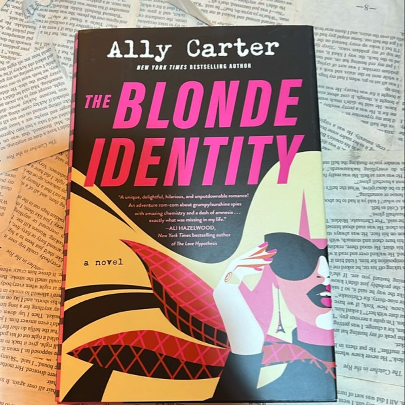 The Blonde Identity SIGNED 