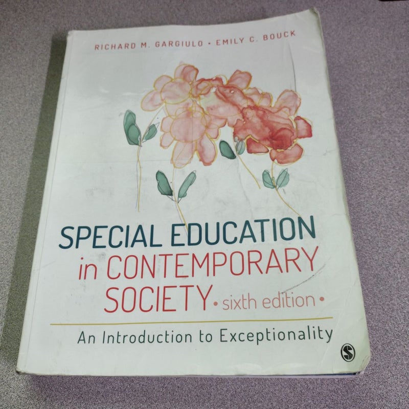 Special Education in Contemporary Society