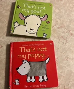 That's Not My… bundle of 2 books 