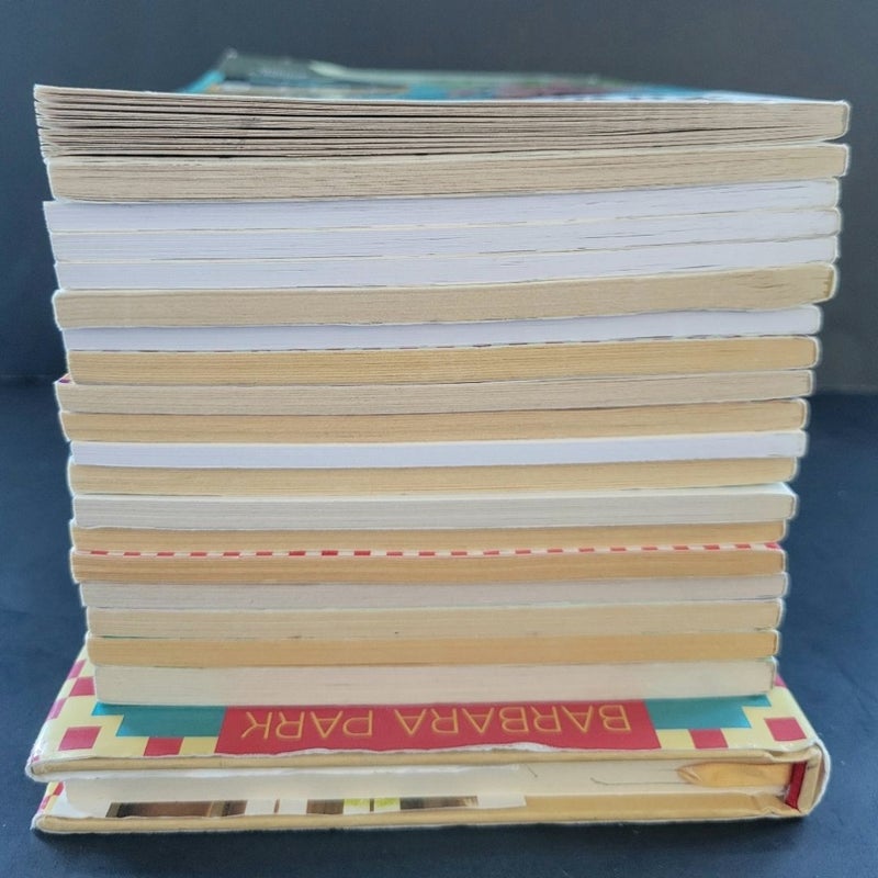 JUNIE B. JONES BOOKS ALMOST COMPLETE SET OF 20 VINTAGE & NEW COVERS BARBARA PARK
