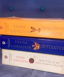 Outlander book bundle 