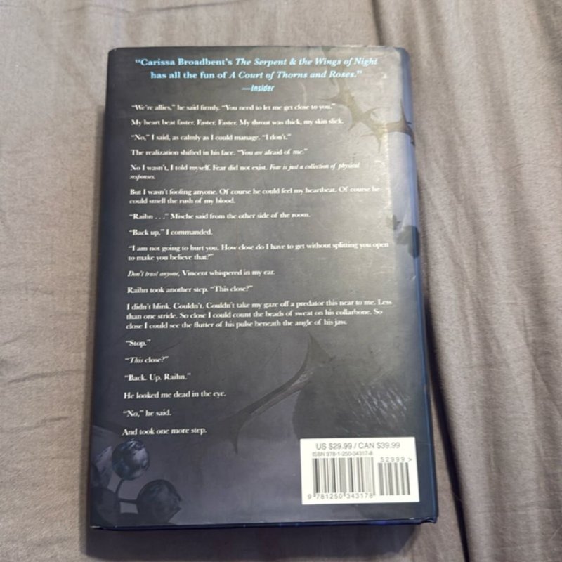 The Serpent and the Wings of Night - First Edition