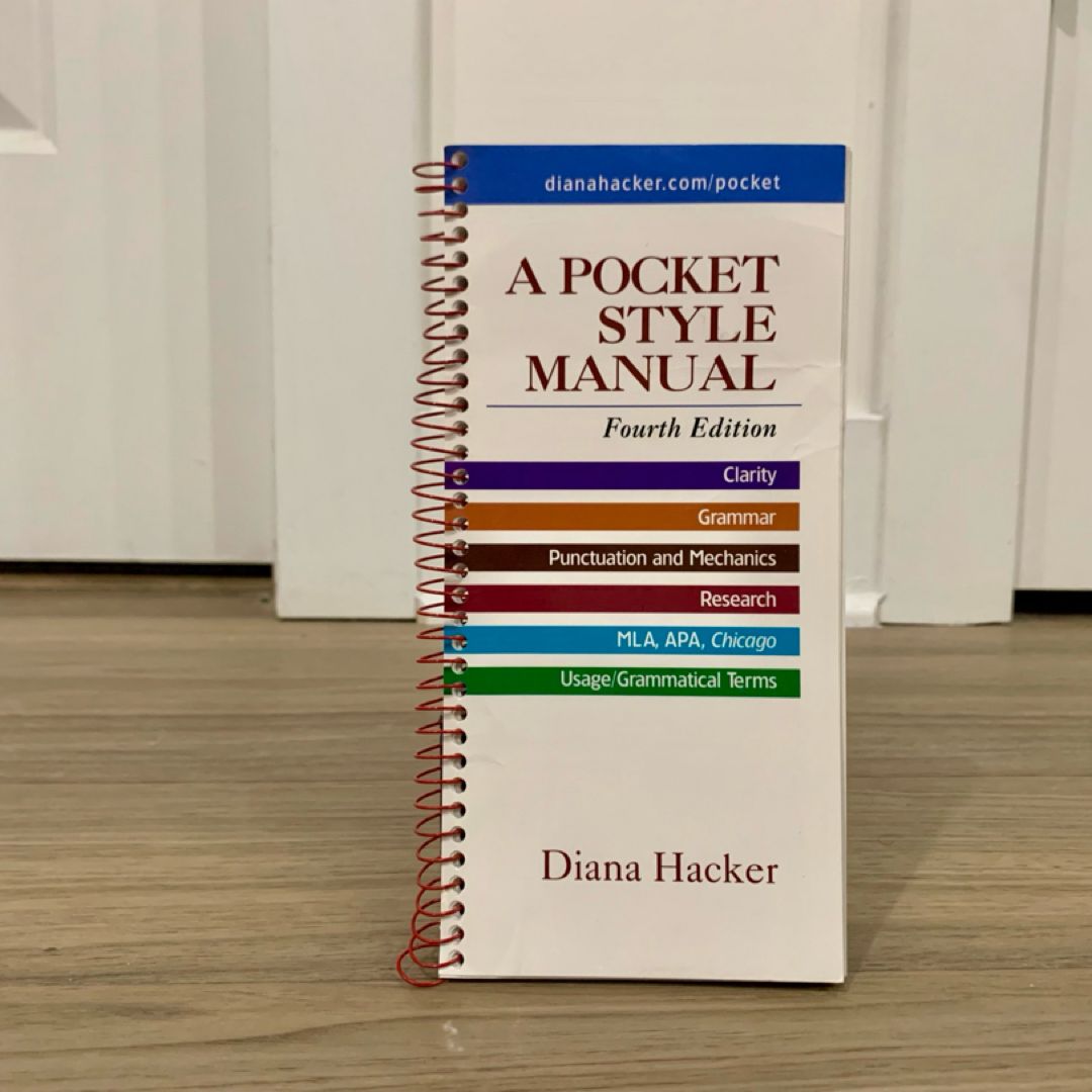 A Pocket Style Manual 