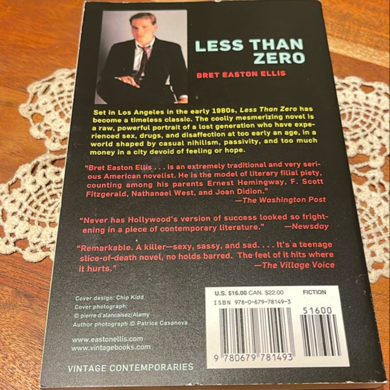 Less Than Zero