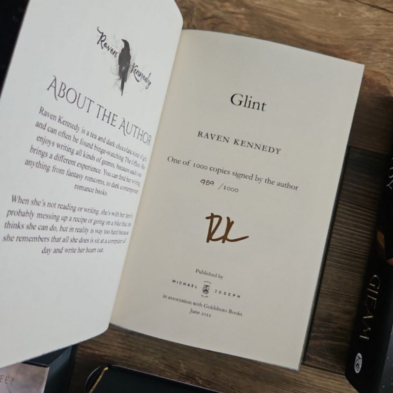 Gild Glint Gleam Glow Gold & Goldfinch (Complete Plated Prisoner Series, Goldsboro Exclusive Edition)