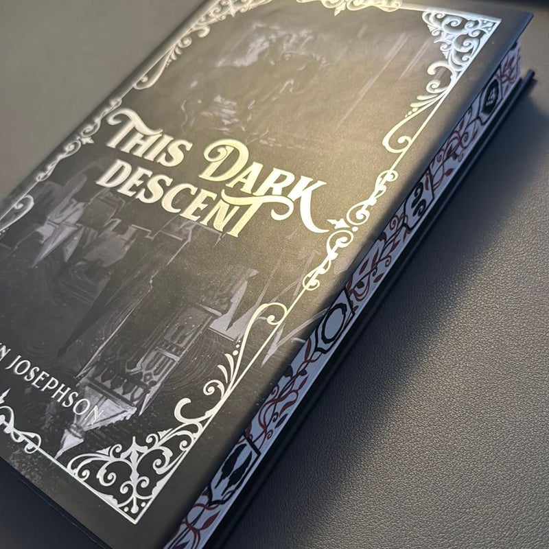 This Dark Descent | Owlcrate Edition | Signed by Author | Sprayed Edges