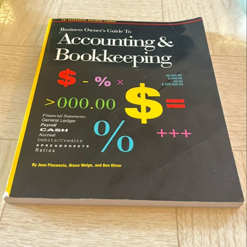 Business Owner's Guide to Accounting and Bookkeeping