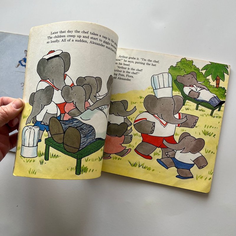 Babar Learns to Cook by Laurent de Brunhoff