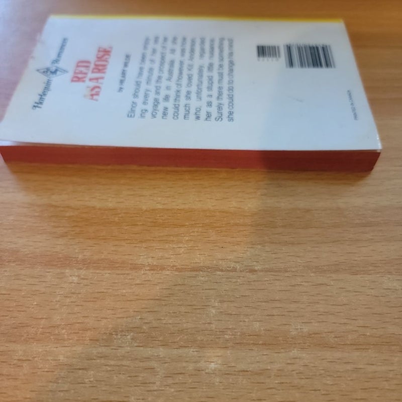Red As A Rose (1963 Harlequin)