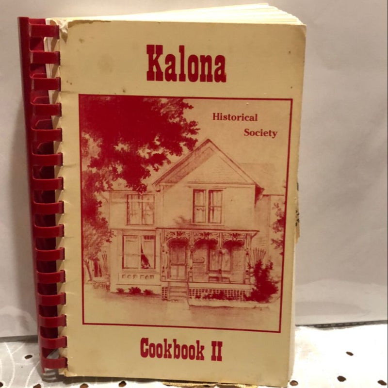 Kalona Historical Society Cookbook II