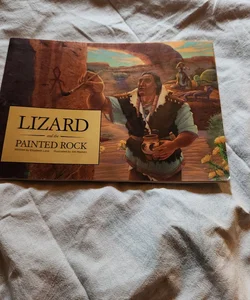 Lizard and the Painted Rock