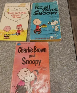 Charlie Brown 3 book bundle