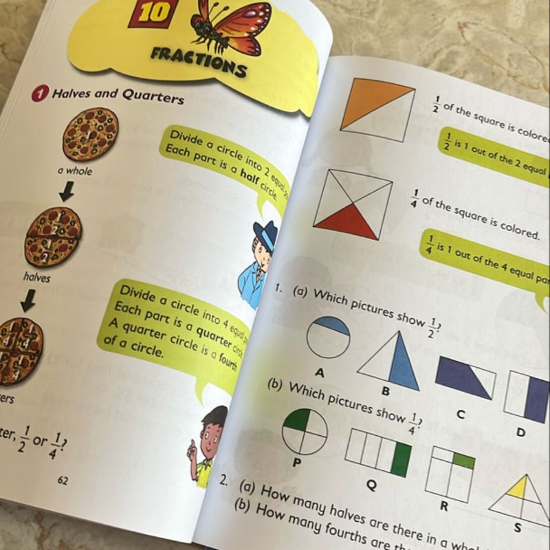 Primary Mathematics 2B Textbook and Workbook