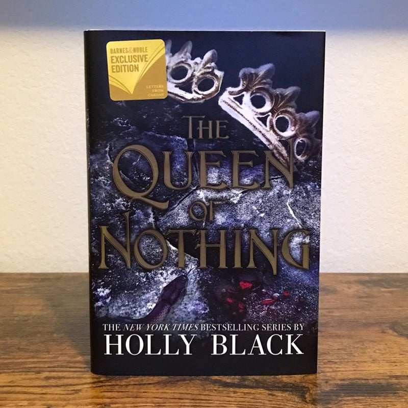 The popular Queen of Nothing Barnes&Noble Edition