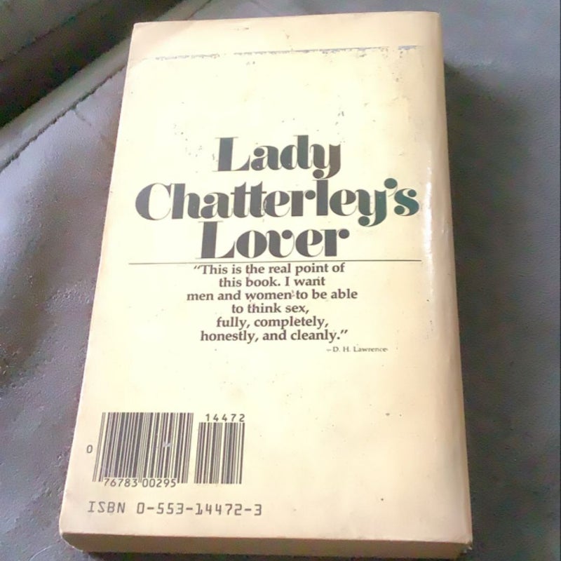 Lady Chatterly’s Lover