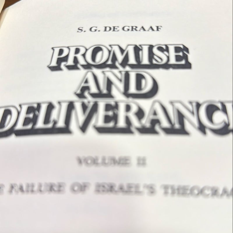 Promise and Deliverance Vol. Ii