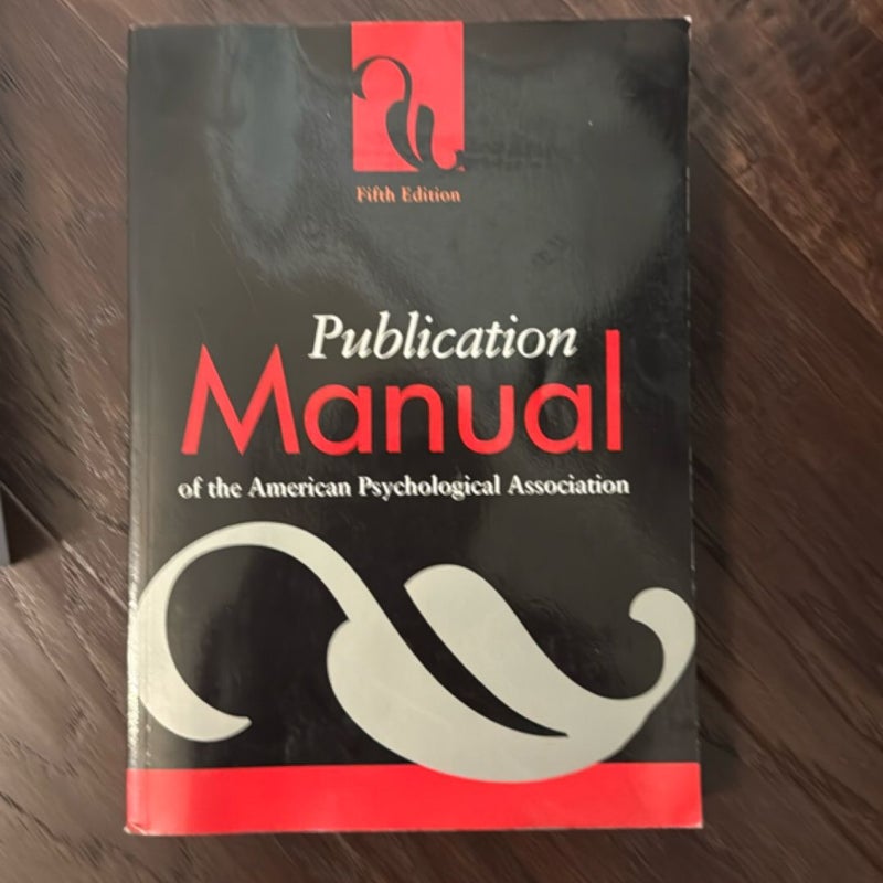 Publication Manual of the American Psychological Association