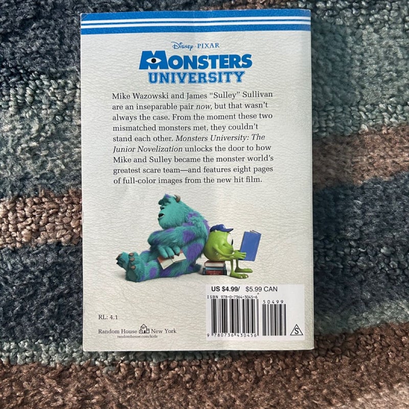 Monsters University Junior Novelization (Disney/Pixar Monsters University)