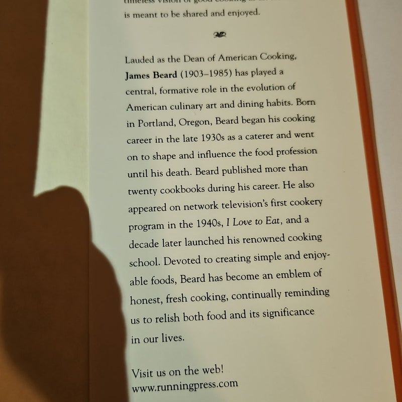 James Beard's Hors D'oeuvre & Canapes