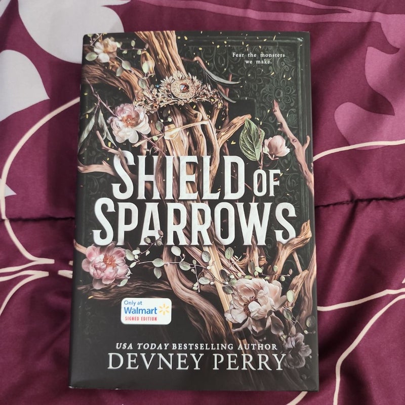 Shield of Sparrows handsigned walmart (Deluxe Limited Edition)