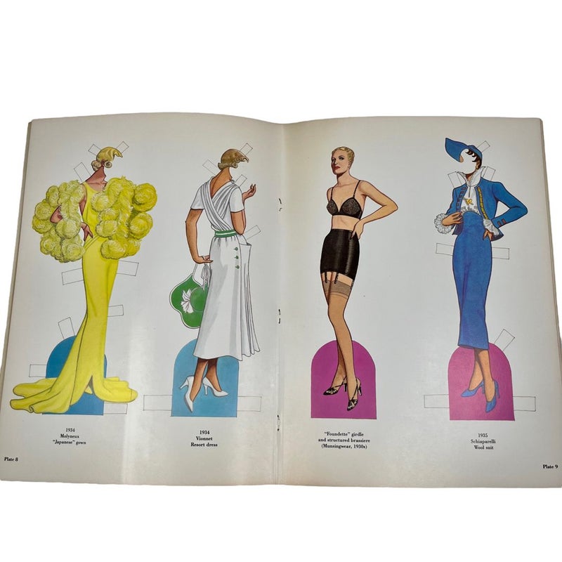 Great Fashion Designs of the Thirties Paper Dolls