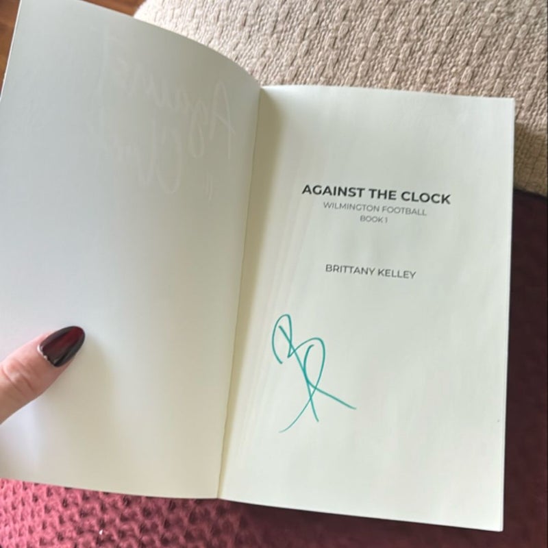 Against the Clock *SIGNED*