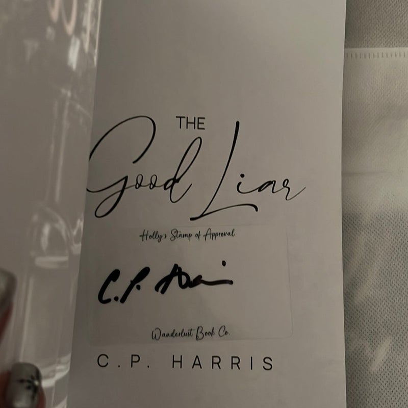 The Good Liar by CP Harris , Paperback Pangobooks