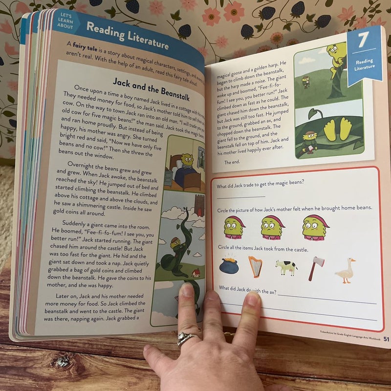 TinkerActive Workbooks: 1st Grade English Language Arts