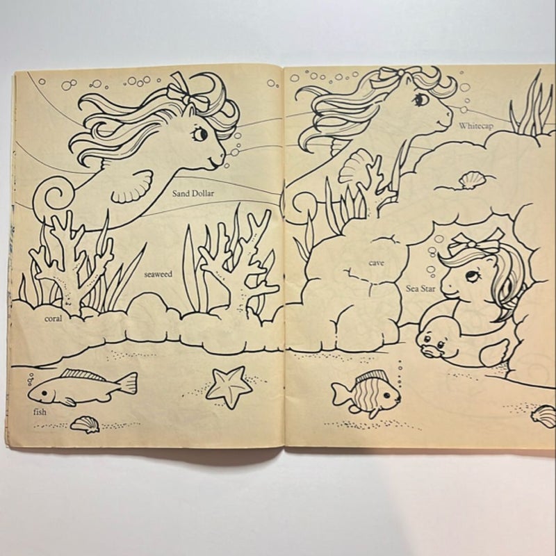 My Little Pony Sea Ponies My First Coloring Book